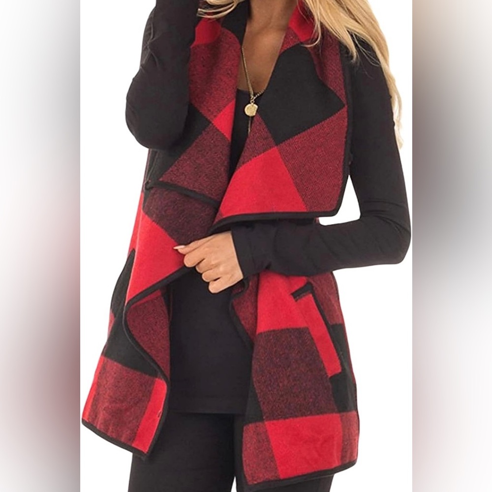 Sleeveless Cardigan Jacket